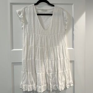 Urban Outfitters White Babydoll Dress